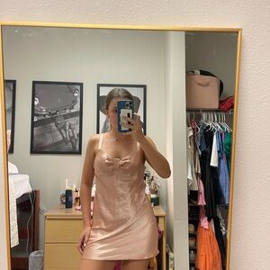 Victoria’s Secret Blush Satin Chemise